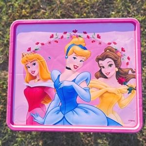 Kids Only Disney Pink Princesses Hard Plastic Bedside Table With Removable Legs